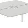 Norden 320х163.8х75 SG.219.SH.63.WH (белый/серый бархат)