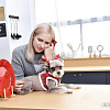 Шлейка Puppia Blitzen-B PAQD-AH1470-CR-M (красный)