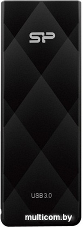 USB Flash Silicon-Power Blaze B20 Black 8GB (SP008GBUF3B20V1K)