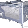 Манеж-кровать Lorelli Moonlight 2 Layers 2021 (blue)