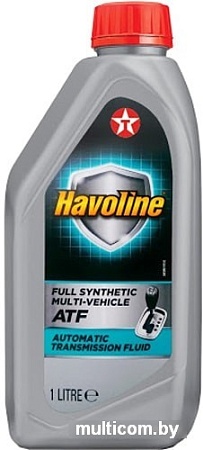 Трансмиссионное масло Texaco Havoline Fully Synthetic Multi-Vehicle ATF 1л