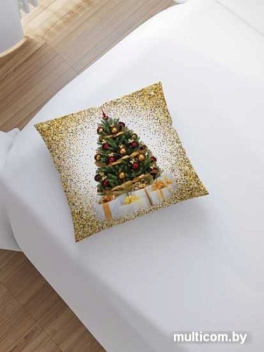 Чехол на подушку JoyArty Елка в конфетти sl_79747