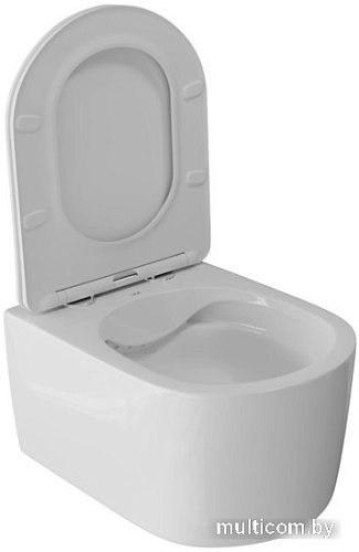 Унитаз White Wave Solo (белый глянец)