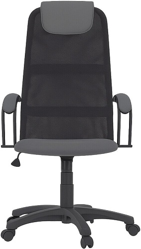 Офисный стул Mio Tesoro Эрнесто (серый/черный)