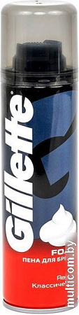 Пена для бритья Gillette Regular классическая (200 мл)