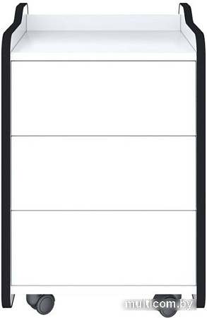 Тумба VMM Game Case 40 White Black CS-1WEBK (белый/черный)