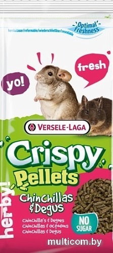 Корм для грызунов Versele Laga Crispy Pellets Chinchilla & Degu 1 кг