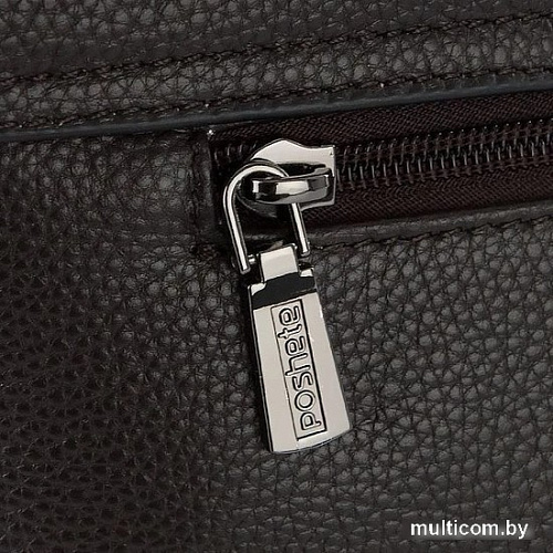 Женская сумка Poshete 923-8363-DBW (коричневый)