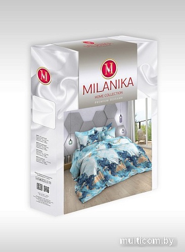 Постельное белье Миланика Пандора 2сп (поплин)