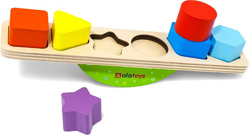 Развивающая игрушка Alatoys Геометрик БЛ07