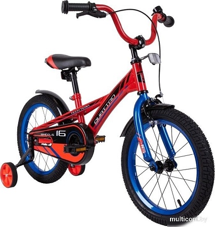 Детский велосипед Tech Team Quattro 12 NN013909 (красный)