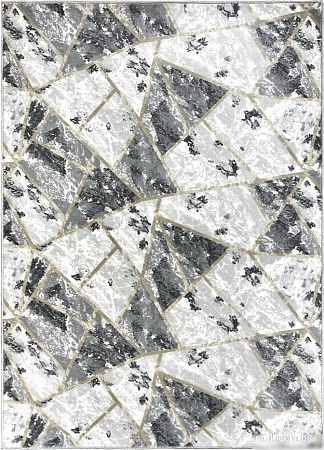 Ковер для жилой комнаты Plato Hali Soft 6031-GREY-BEIGE (0.6x1)