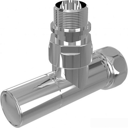 Вентиль TERMINUS Угловой запорный 3/4"х1/2" г/ш ZZ4708 (хром)