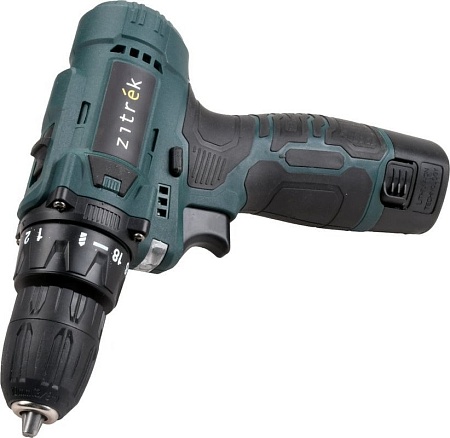 Дрель-шуруповерт Zitrek Green 12V Max 085-1016 (с 2-мя АКБ)