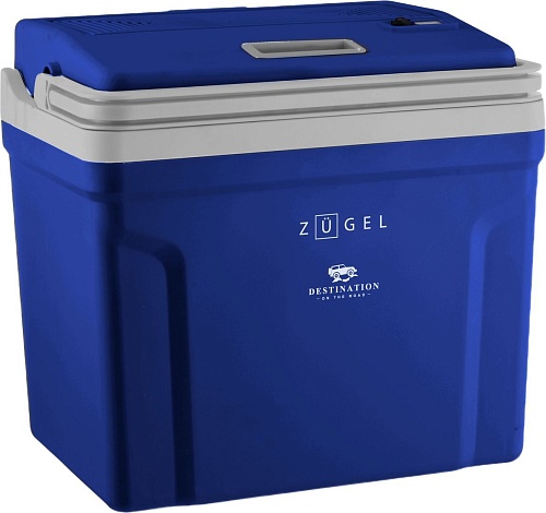 Термоэлектрический автохолодильник ZUGEL ZCR251D 25л (синий)