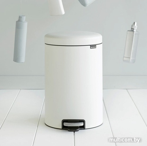 Brabantia Pedal Bin NewIcon 20 л (минерально-белый)