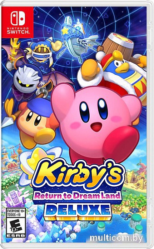 Kirby’s Return To DreamLand: Deluxe Edition (без русской озвучки) для Nintendo Switch