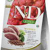 Сухой корм для кошек Farmina N&amp;D Quinoa Duck, Broccoli, Asparagus Neutered Adult (с уткой, киноа, брокколи и спаржей для стерилизованных) 1.5 кг