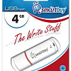 USB Flash Smart Buy Crown White 4GB (SB4GBCRW-W)