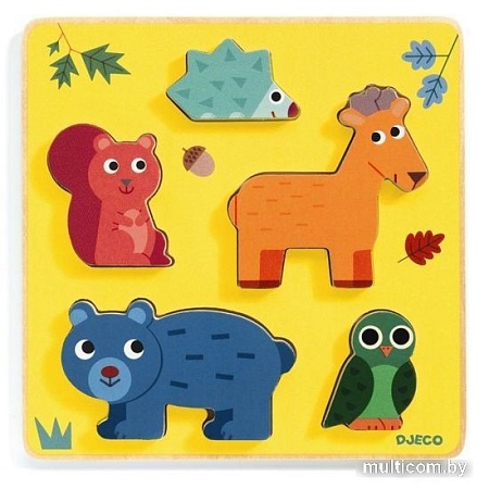 Мозаика/пазл Djeco В лесу 01059