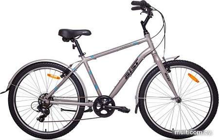 Велосипед AIST Cruiser 1.0 (серебристый, 2017)