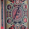 Игральные карты United States Playing Card Company Theory 12 Avengers Red Edition T1151