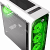 Корпус GameMax StarLight (белый, зеленая подсветка)