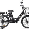 Электровелосипед Eltreco Green City E-Alfa Lux 2021 (черный)