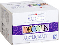 Акриловая краска Decola Матовые 143411020 (6 цв.)