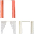 Мебель для кукольного домика Lundby Набор из трех видов штор 60403600