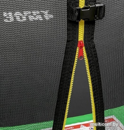 Батут Happy Jump 14ft Pro 435 см с внешней сеткой и лестницей