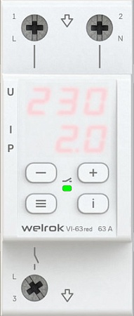 Реле напряжения Welrok VI-63 (Red)