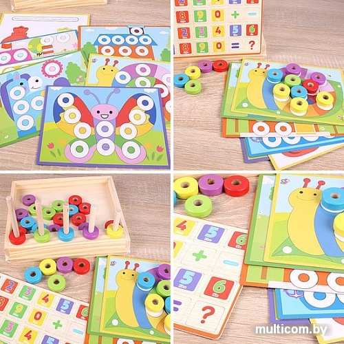 Сортер Darvish Пазл-сортер + счетный бокс DV-T-2356