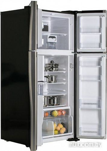 Четырёхдверный холодильник Hitachi R-W662PU3GBK