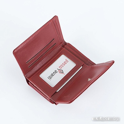 Кошелек Passo Avanti 920-NL0633B-BRD (бордовый)