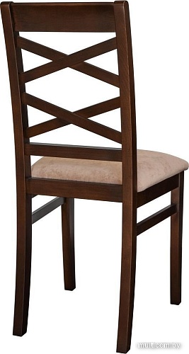 Стул Мебелик Араго (орех/капучино)