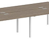 Стол Norden 320x143.8x75 SG.256.OD.44.WH (белый/дуб темный)