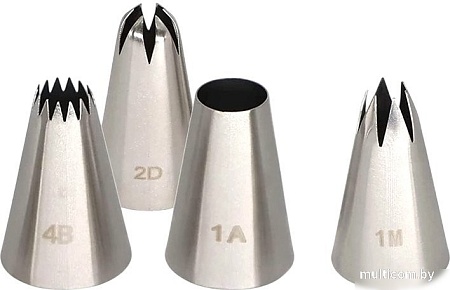 Насадка на кондитерский мешок S.G. Home SG-CNS1 (4 шт)