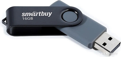 USB Flash SmartBuy Twist 16GB (черный)