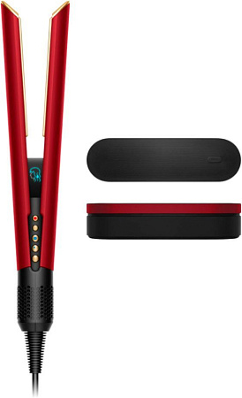 Выпрямитель Dyson Airstrait (с переходником на евровилку, красный вельвет)