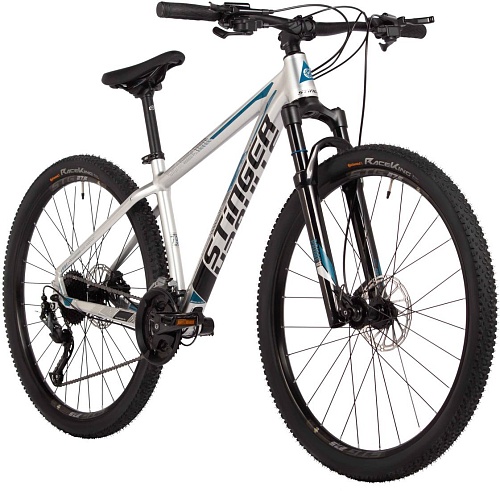 Велосипед Stinger STD 29 р.18 2025 (серебристый, разобранный)