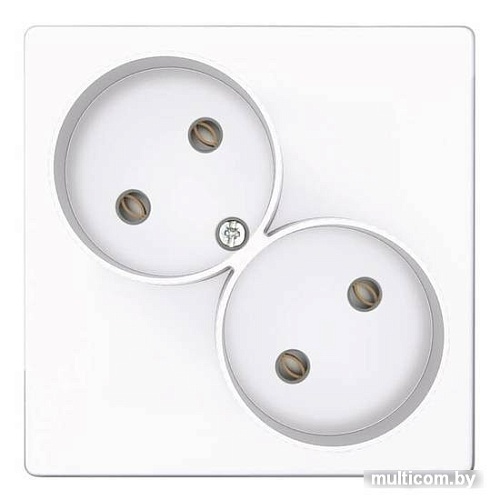 Розетка Simon 2450457-030 (белый)