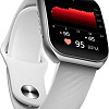Умные часы QCY GS 2 (серебристый/белый)