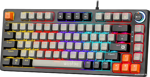 Клавиатура Defender Wildfire GK-213 (серый/черный)