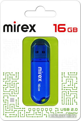 USB Flash Mirex Candy 16GB (синий)