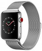 Часы Apple Watch Series 3 Cellular 38mm Stainless Steel Case with Milanese Loop