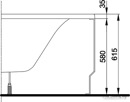 Ванна Kolo Inspiration 140x140