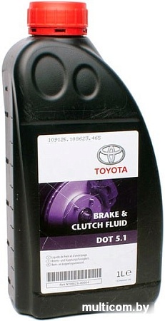 Тормозная жидкость Toyota DOT5.1 1л