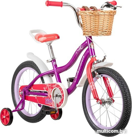 Детский велосипед Schwinn Elm 16 2021 S0615RUBWB (розовый/фиолетовый)