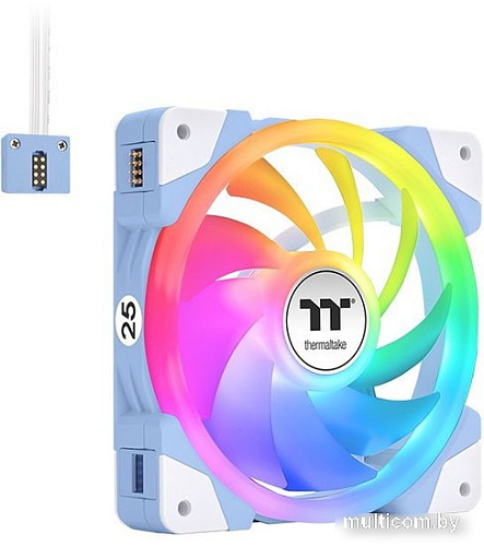 Набор вентиляторов Thermaltake Swafan EX14 ARGB Hydrangea Blue TT Premium Edition 3-Fan Pack CL-F184-PL14BU-A